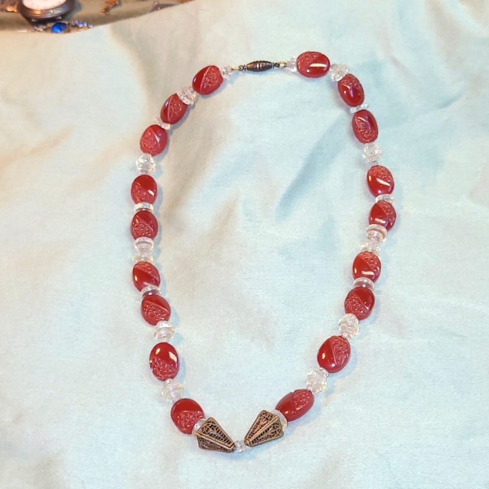 1930s Czech Necklace